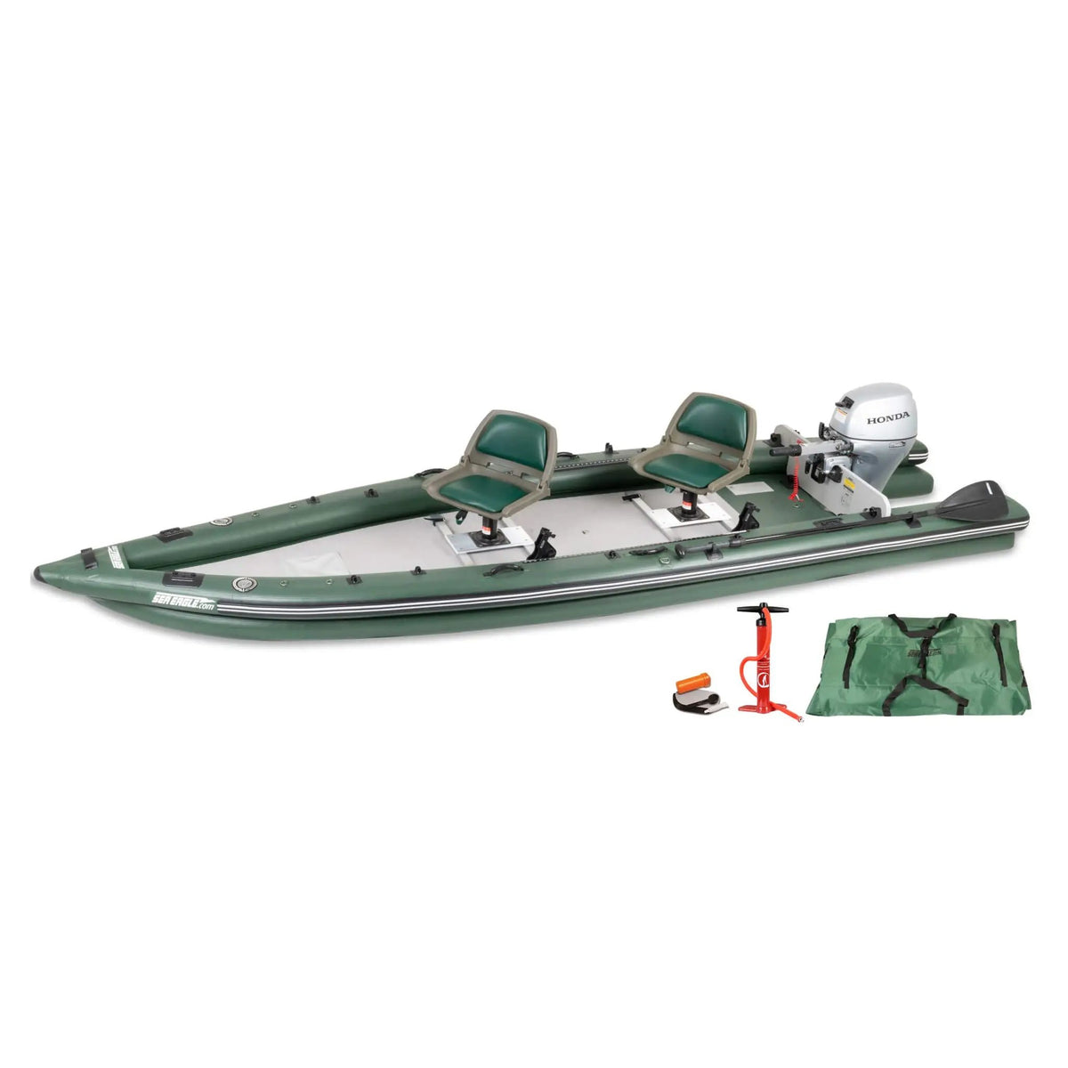 Sea Eagle Boats FSK16 FishSkiff™ Inflatable Fishing Boat, 16FT [FSK16K] (SAK57351) by SAKSBY WHOLESALE