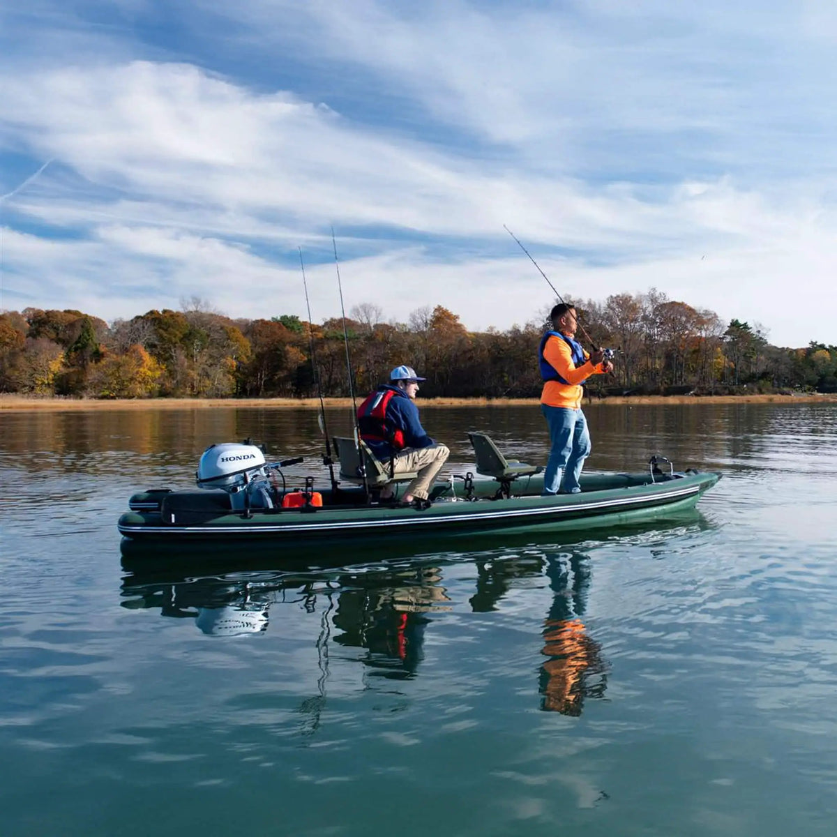 Sea Eagle Boats FSK16 FishSkiff™ Inflatable Fishing Boat, 16FT [FSK16K] (SAK57351) by SAKSBY WHOLESALE