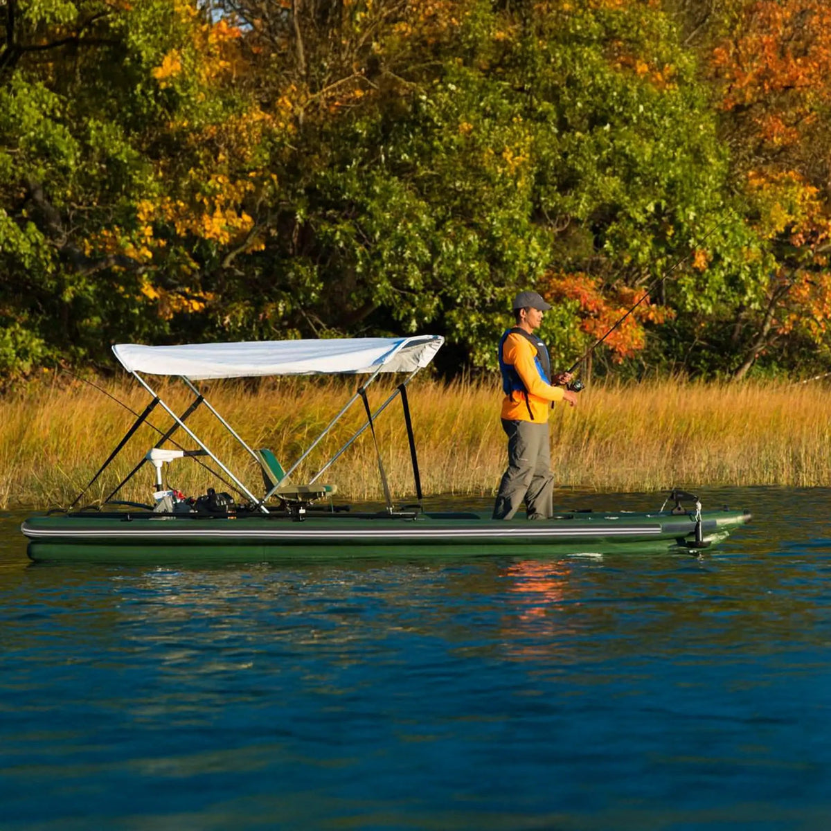 Sea Eagle Boats FSK16 FishSkiff™ Inflatable Fishing Boat, 16FT [FSK16K] (SAK57351) by SAKSBY WHOLESALE