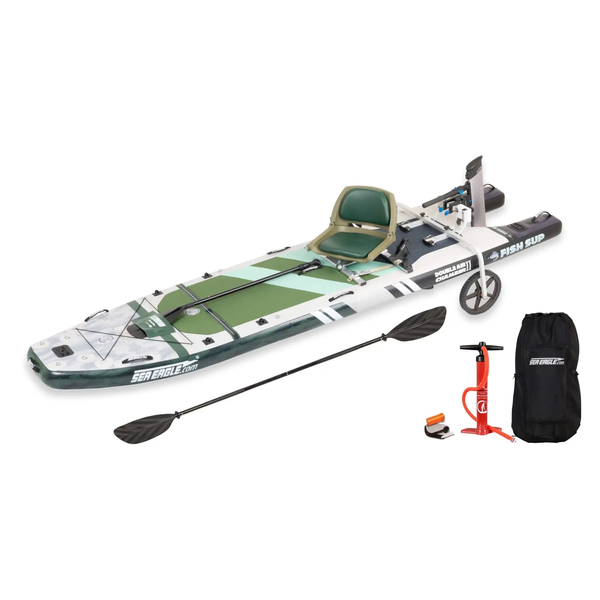 Sea Eagle FS1210 FishSUP 1-Person Inflatable Fishing Stand-Up Paddleboard [FS1210K] (SAK79218) by SAKSBY WHOLESALE