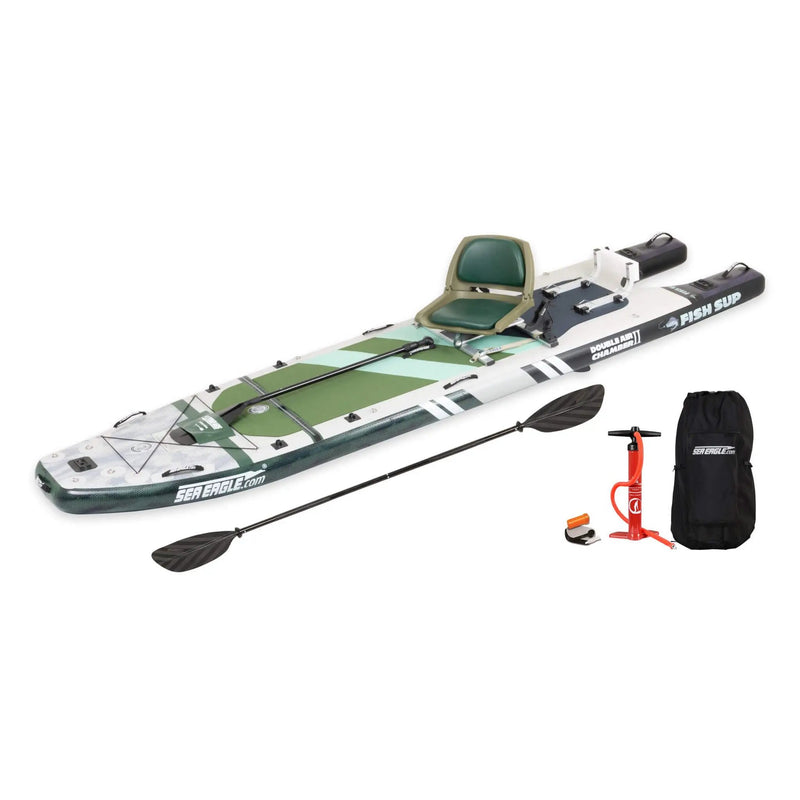 Sea Eagle FS1210 FishSUP 1-Person Inflatable Fishing Stand-Up Paddleboard [FS1210K] (SAK79218) by SAKSBY WHOLESALE