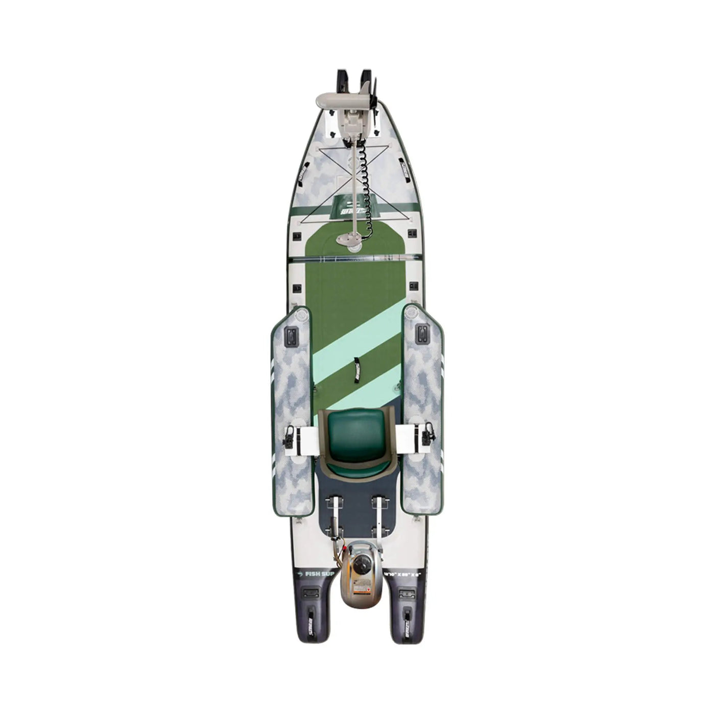 Sea Eagle FS1210 FishSUP 1-Person Inflatable Fishing Stand-Up Paddleboard [FS1210K] (SAK79218) by SAKSBY WHOLESALE