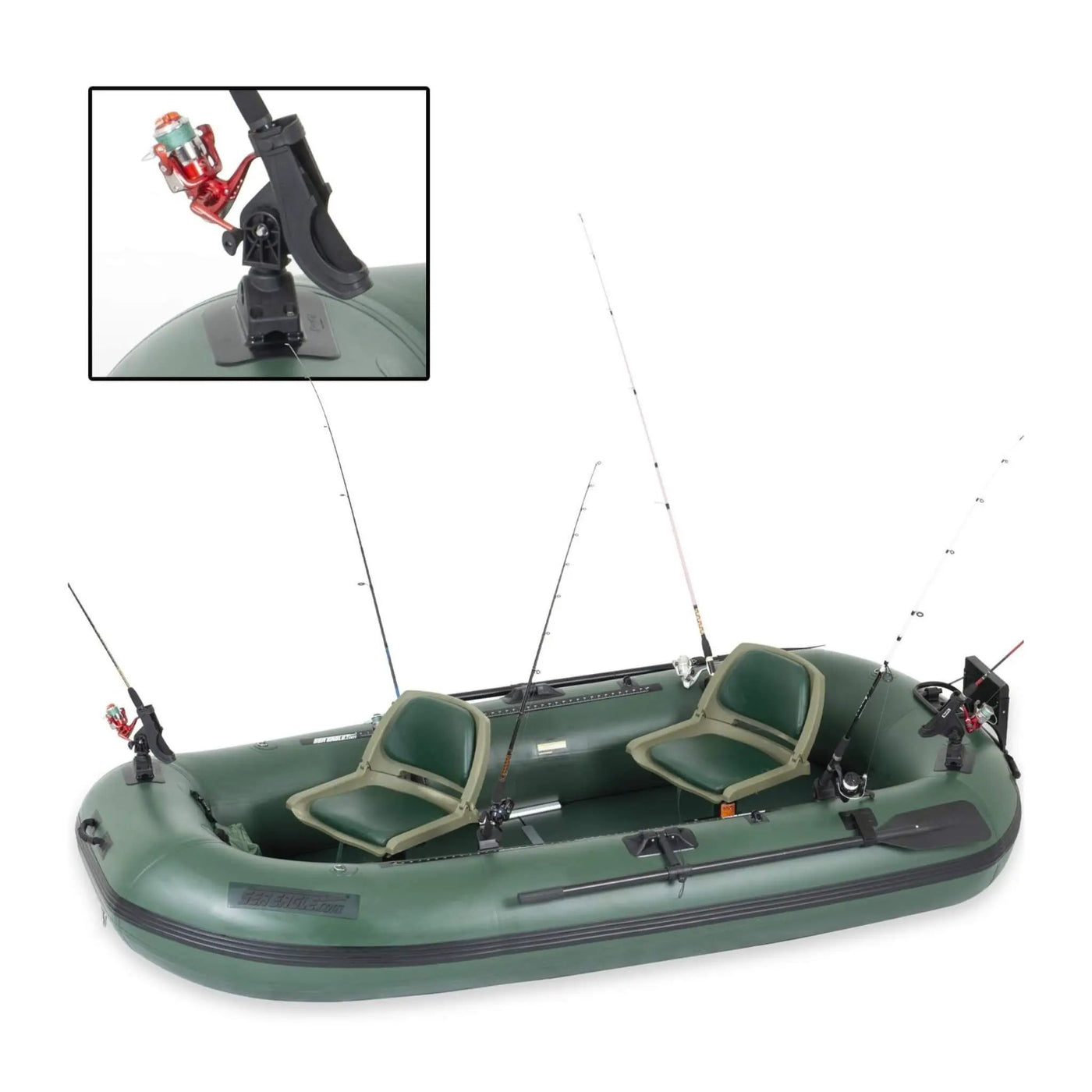 Sea Eagle STS10 Stealth Stalker Frameless Inflatable Fishing Boat, 10FT [STS10K] (SAK59314) by SAKSBY WHOLESALE