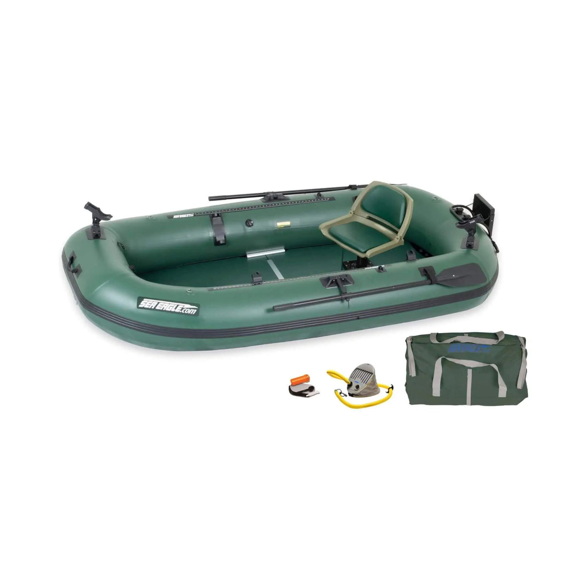 Sea Eagle STS10 Stealth Stalker Frameless Inflatable Fishing Boat, 10FT [STS10K] (SAK59314) by SAKSBY WHOLESALE