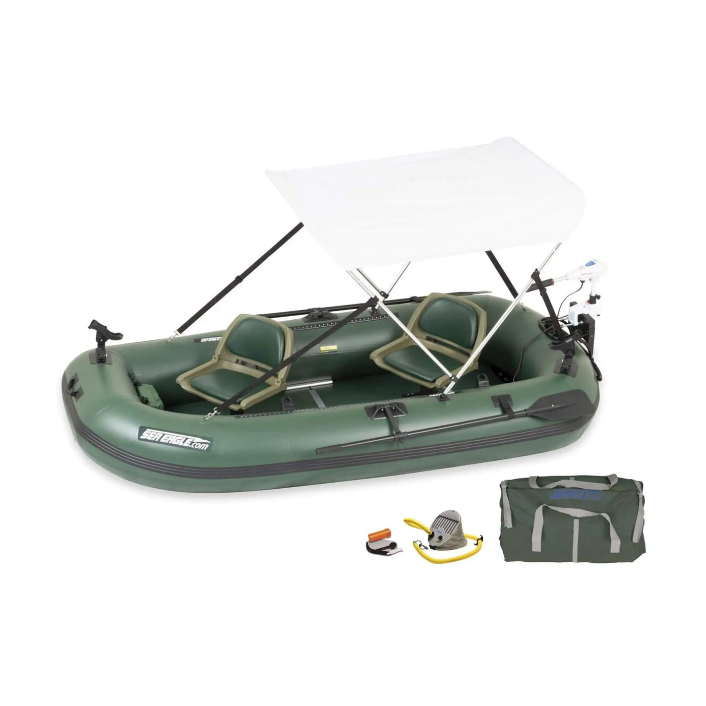 Sea Eagle STS10 Stealth Stalker Frameless Inflatable Fishing Boat, 10FT [STS10K] (SAK59314) by SAKSBY WHOLESALE