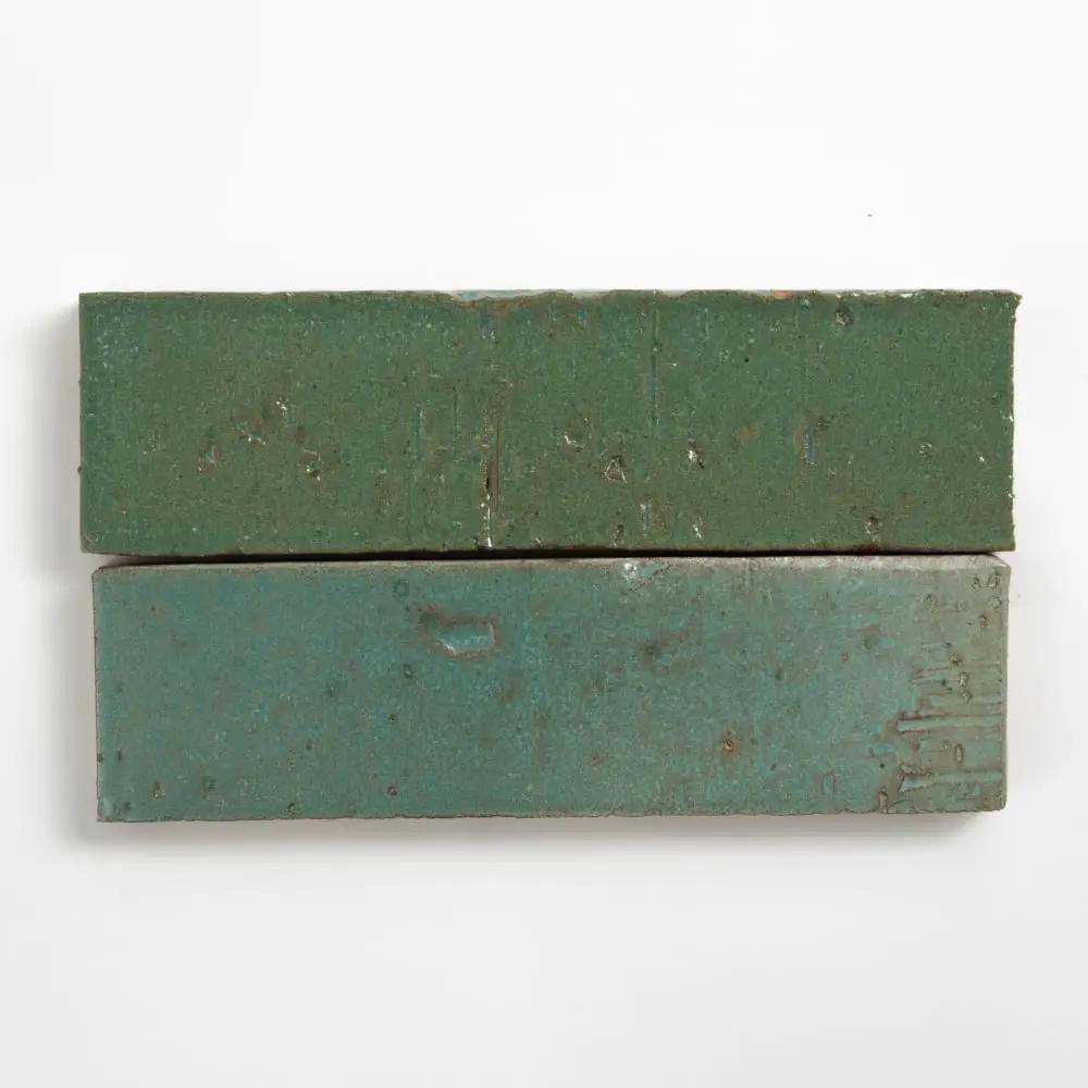 Seagreen Rustic Ceramic Tiles 2 3/4x9 3/4 by Stonetiledepot