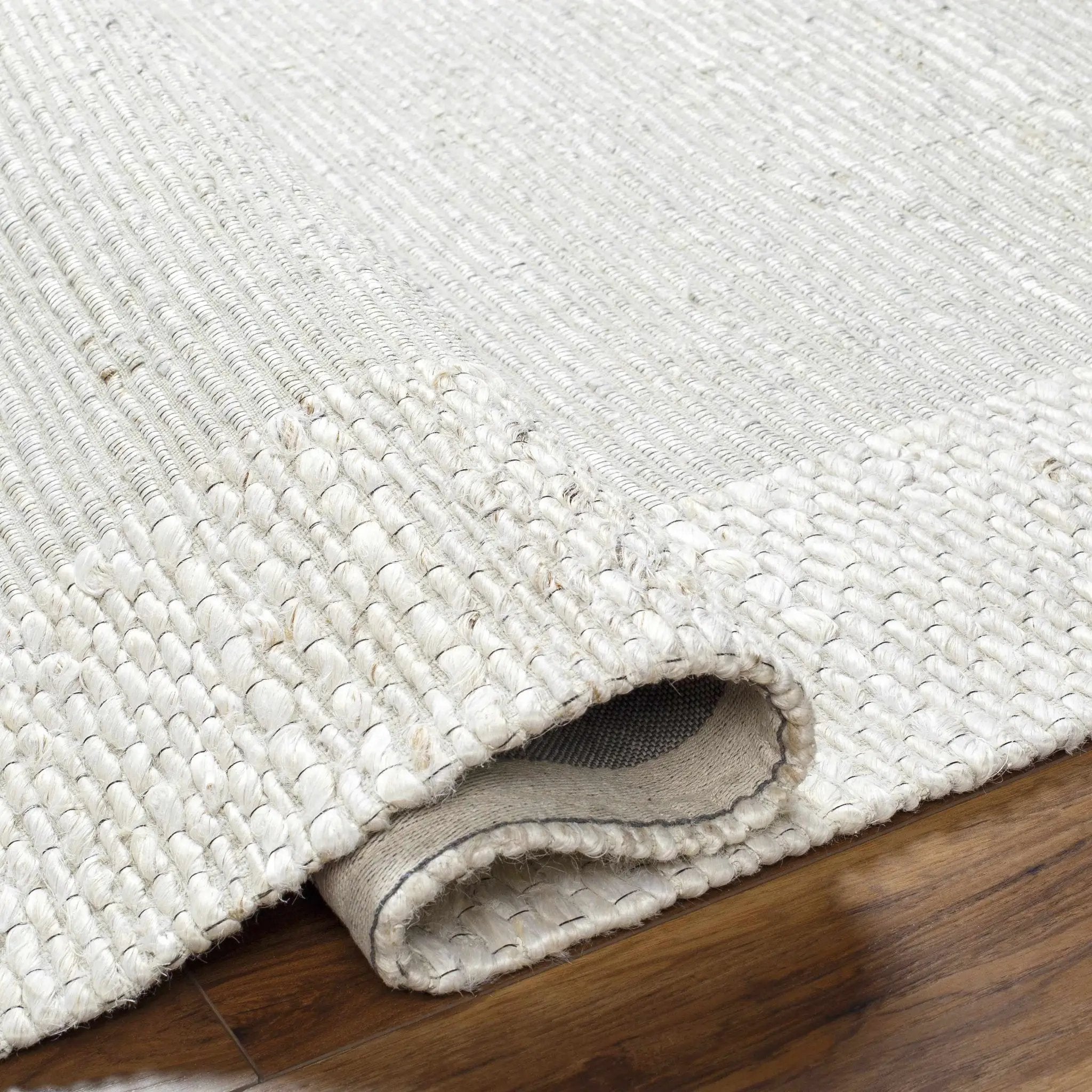 Jojen Off White Jute Area Rug - Clearance by Boutique Rugs