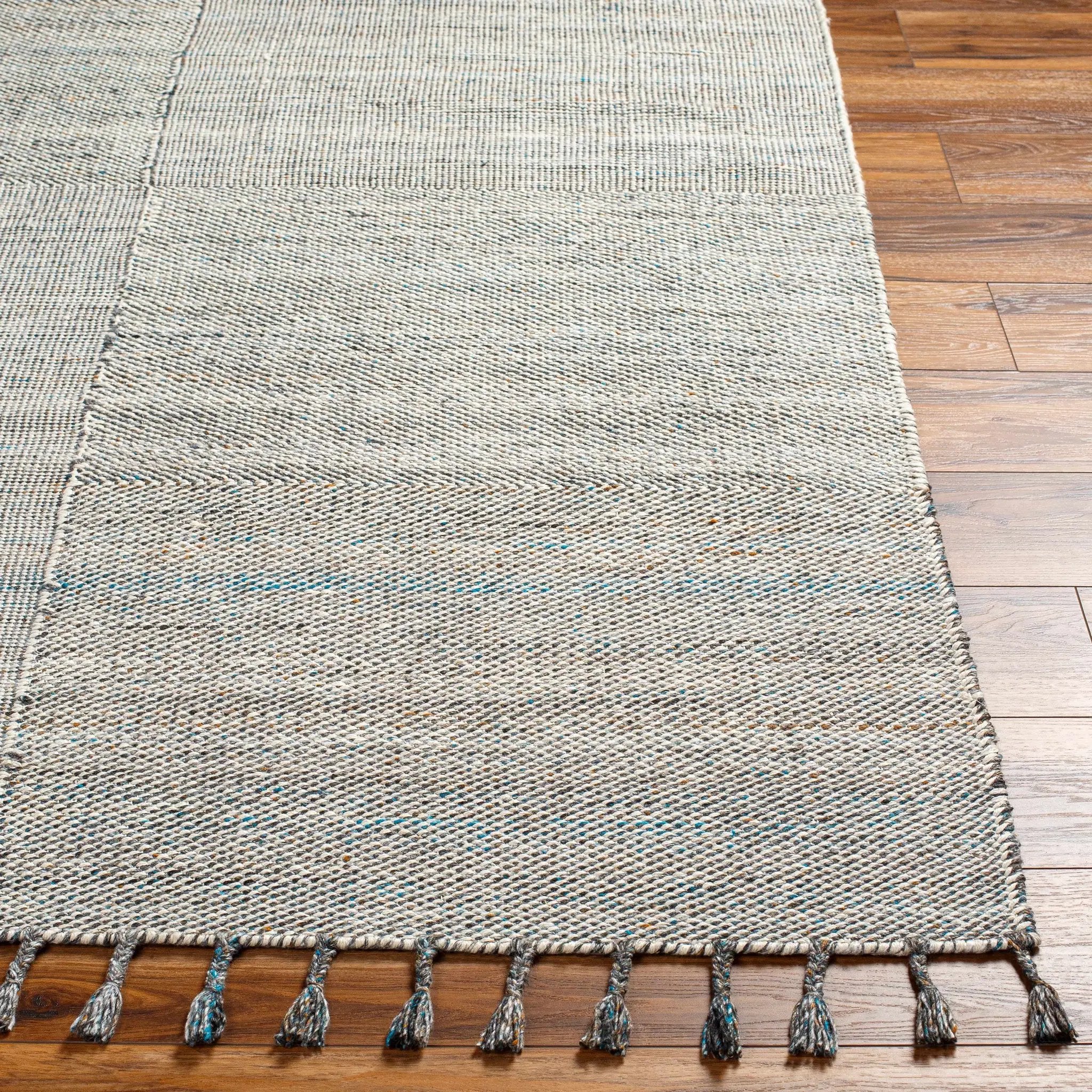 Anaya Beige & Teal Area Rug - Clearance by Boutique Rugs