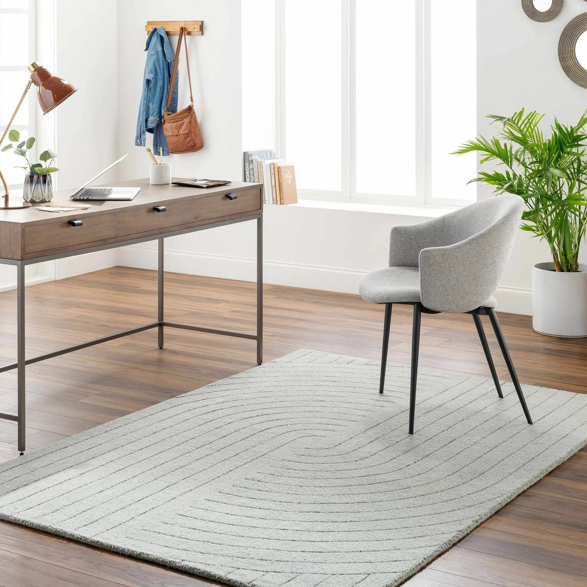 Ayumi Area Rug - Clearance, installed in a room