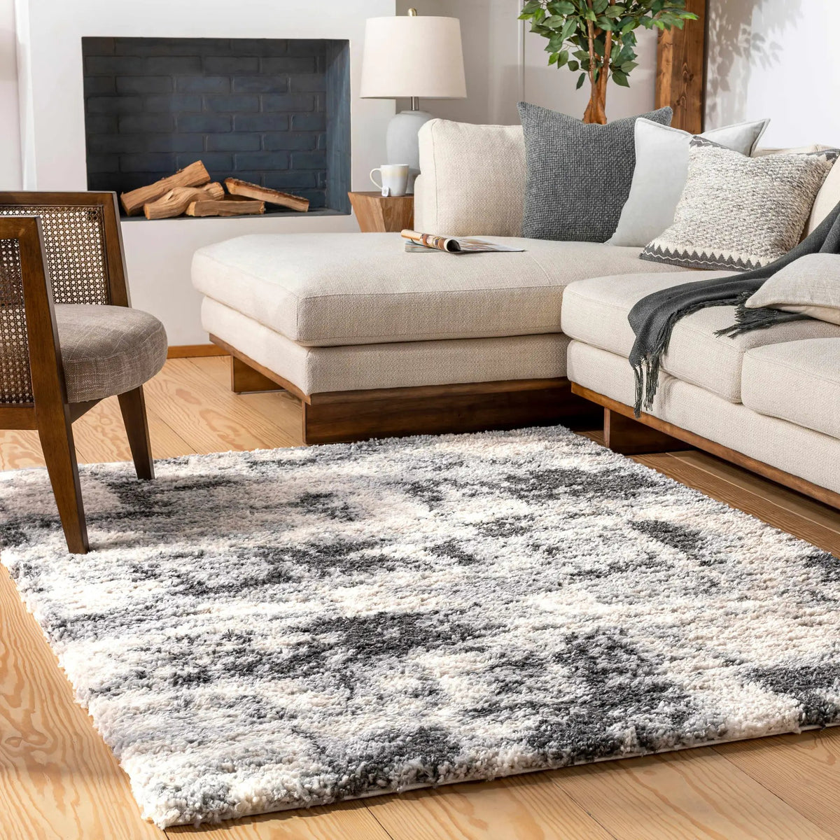 Selcuklu Area Rug - Clearance, installed in a room