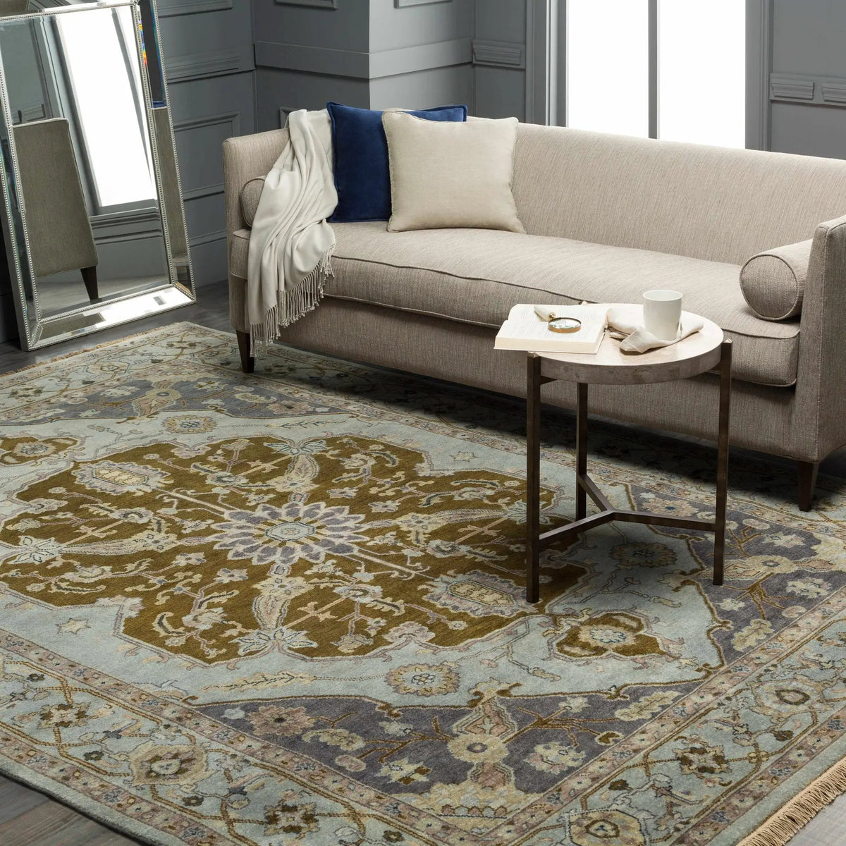 Senath Area Rug - Clearance, installed in a room