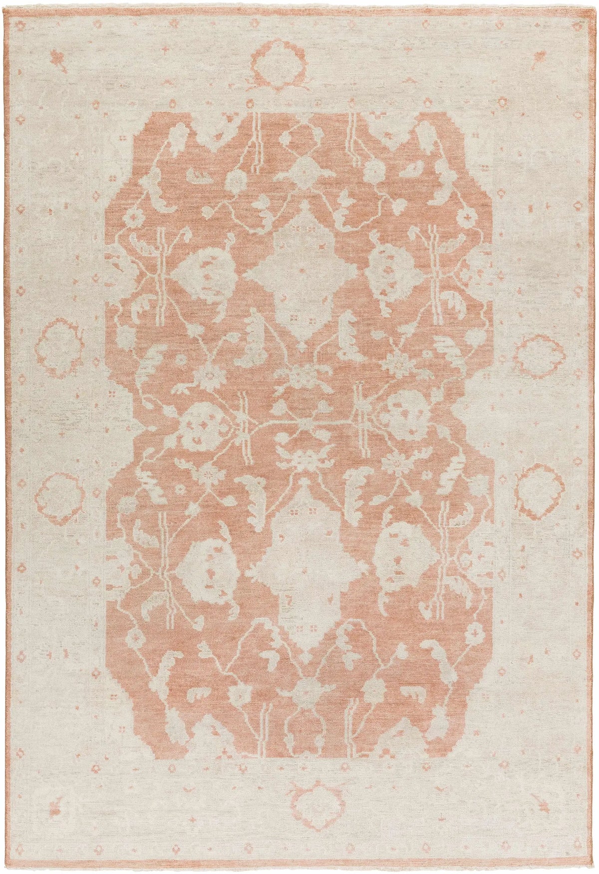 Seney Peach Area Rug - Clearance, photo 4 of 9