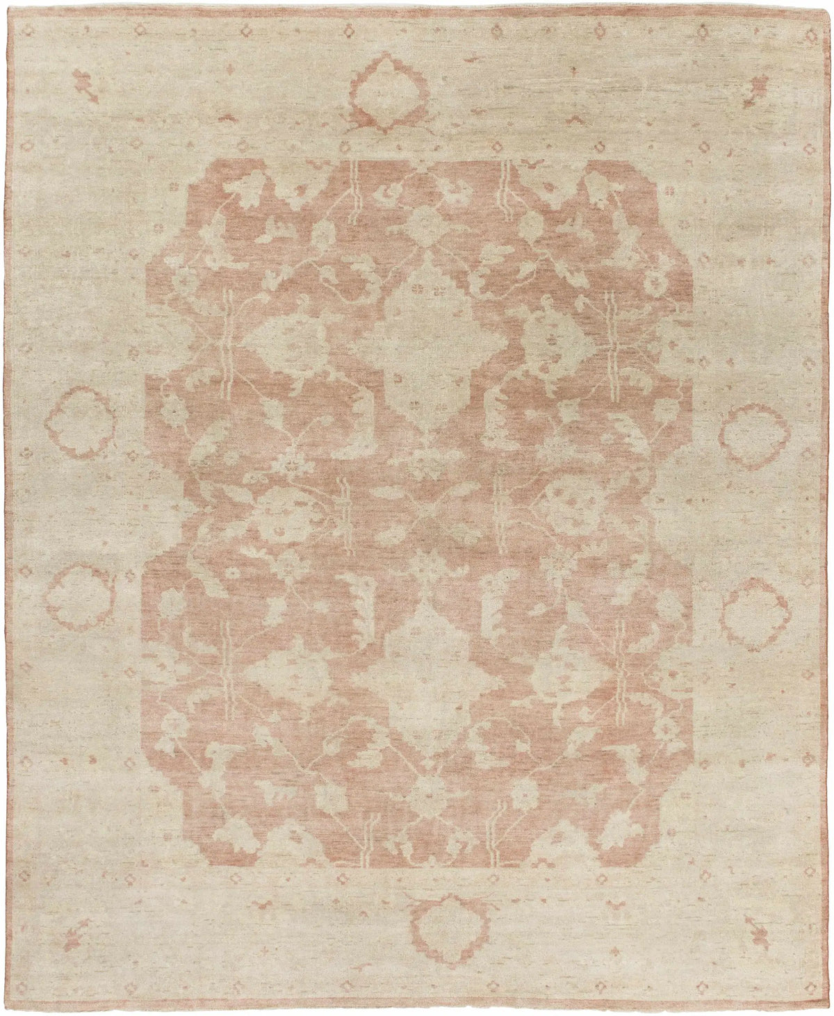 Seney Peach Area Rug - Clearance