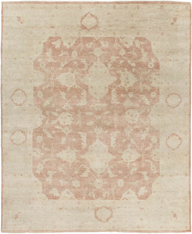 Seney Peach Area Rug - Clearance by Boutique Rugs