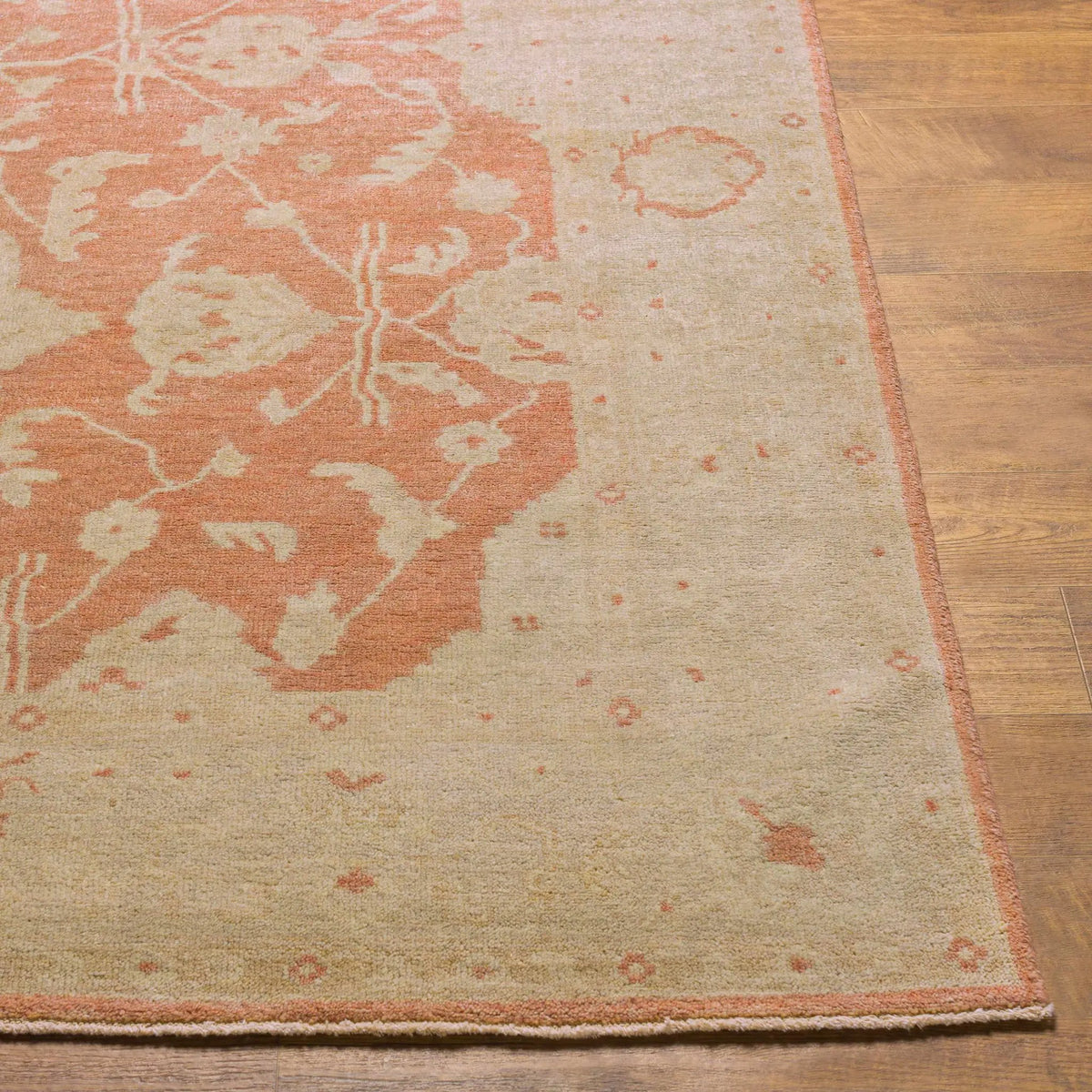 Seney Peach Area Rug - Clearance, photo 8 of 9