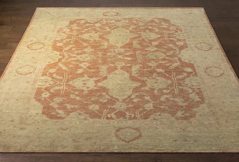 Seney Peach Area Rug - Clearance by Boutique Rugs