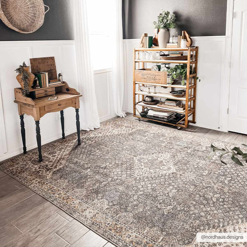 Seok Washable Area Rug - Clearance by Boutique Rugs