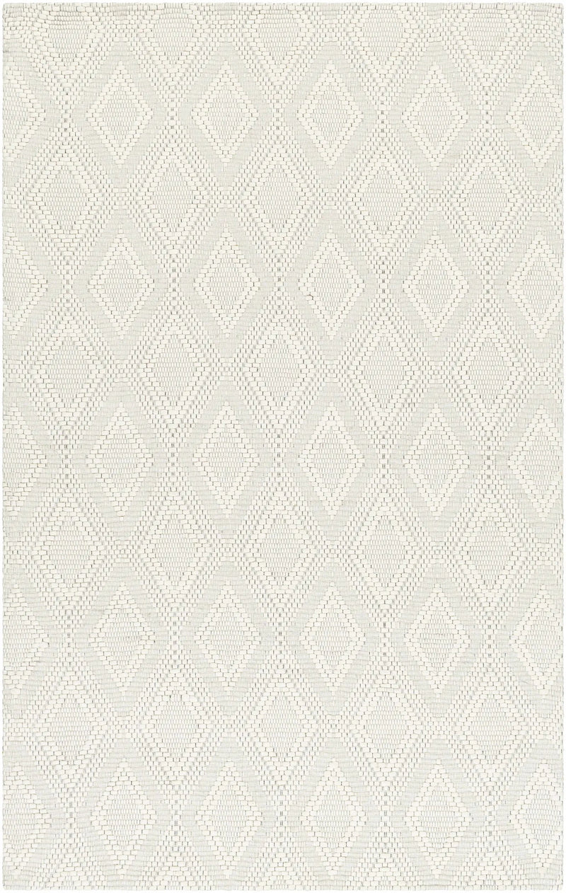 Kasib Cream Hand Woven Area Rug - Clearance by Boutique Rugs