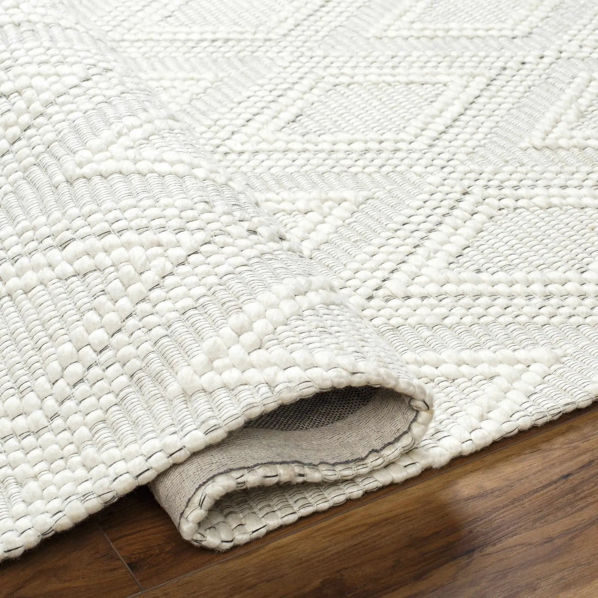 Kasib Cream Hand Woven Area Rug - Clearance, photo 5 of 6
