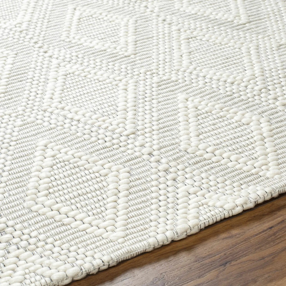 Kasib Cream Hand Woven Area Rug - Clearance, photo 6 of 6