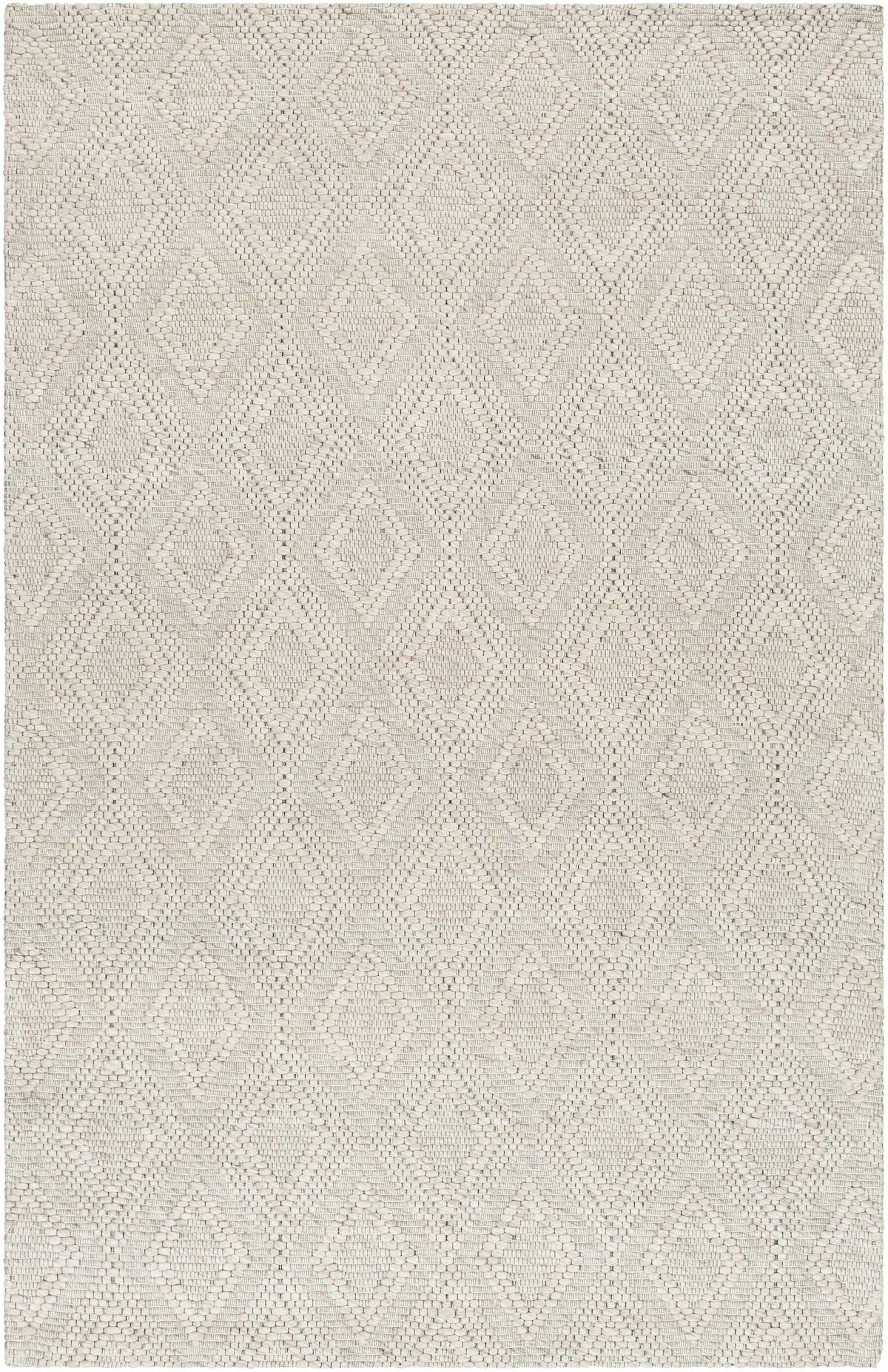Kasib Beige Hand Woven Area Rug - Clearance