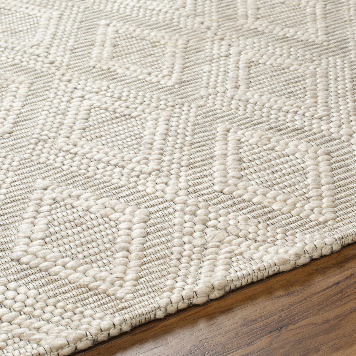 Kasib Beige Hand Woven Area Rug - Clearance, photo 6 of 6