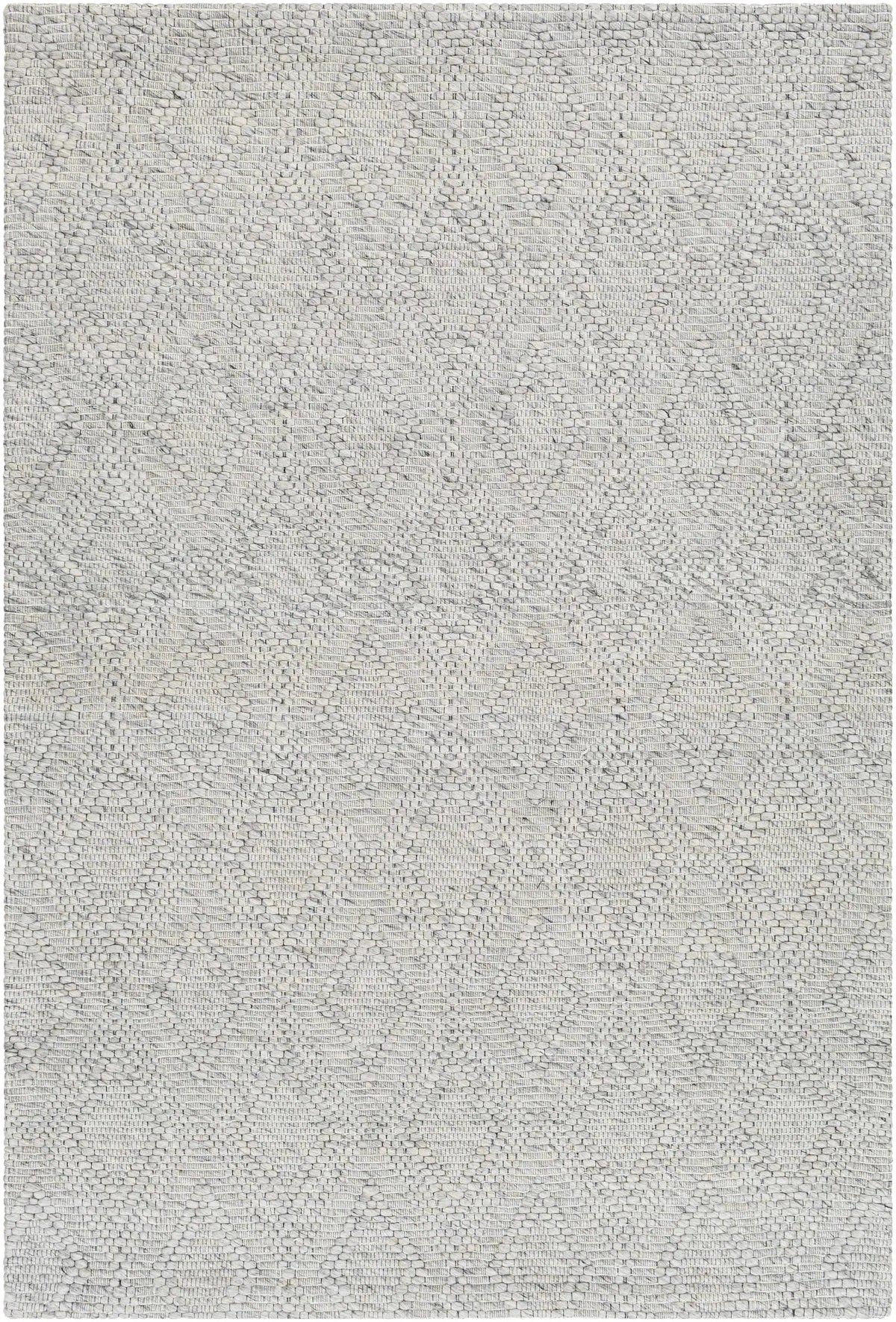 Kasib Gray Hand Woven Area Rug - Clearance