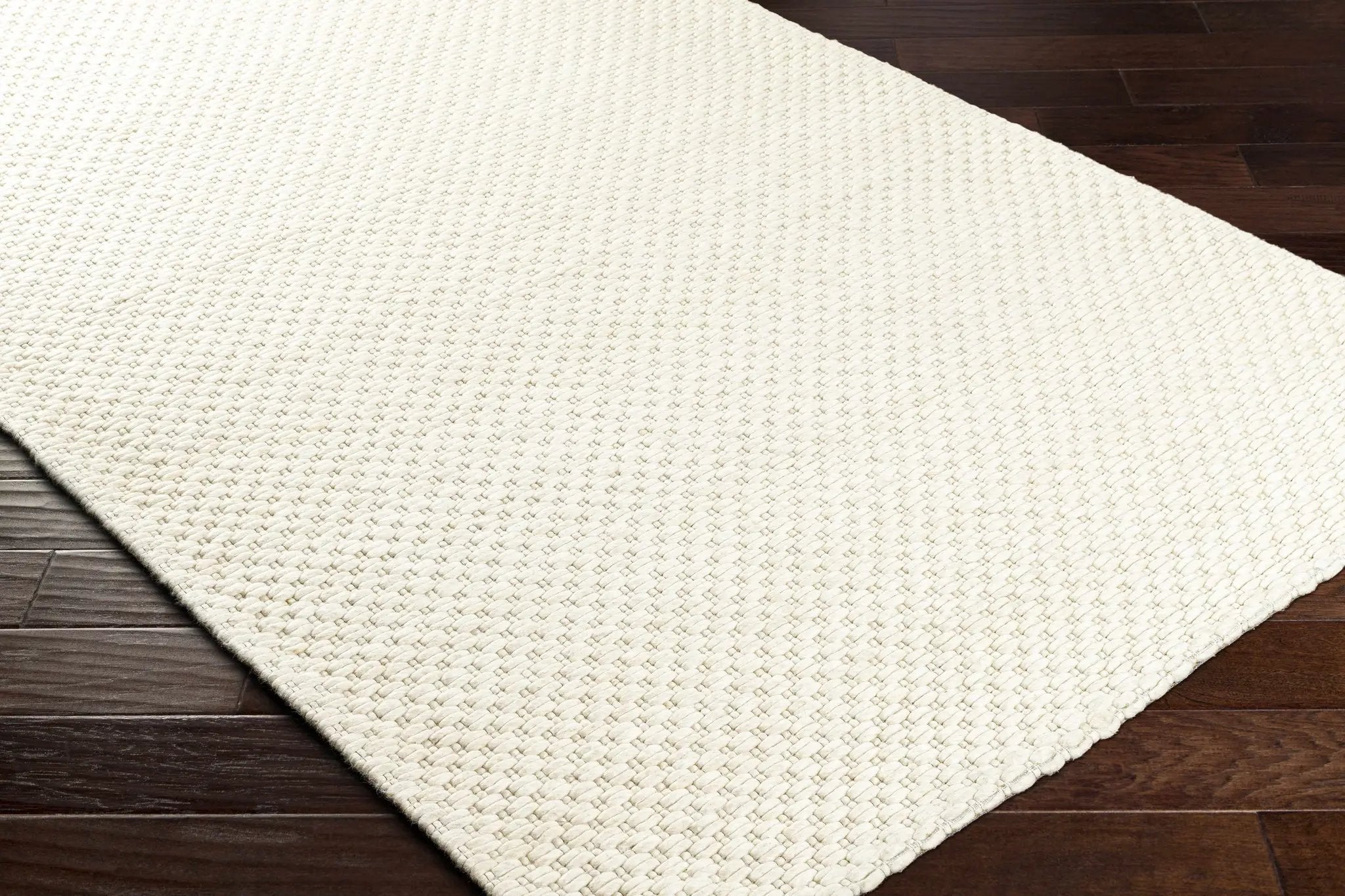 Kassa Cream Hand Woven Area Rug by Boutique Rugs