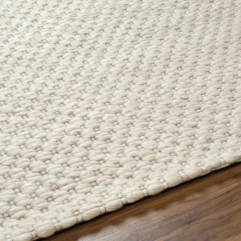 Kassa Beige Hand Woven Area Rug by Boutique Rugs