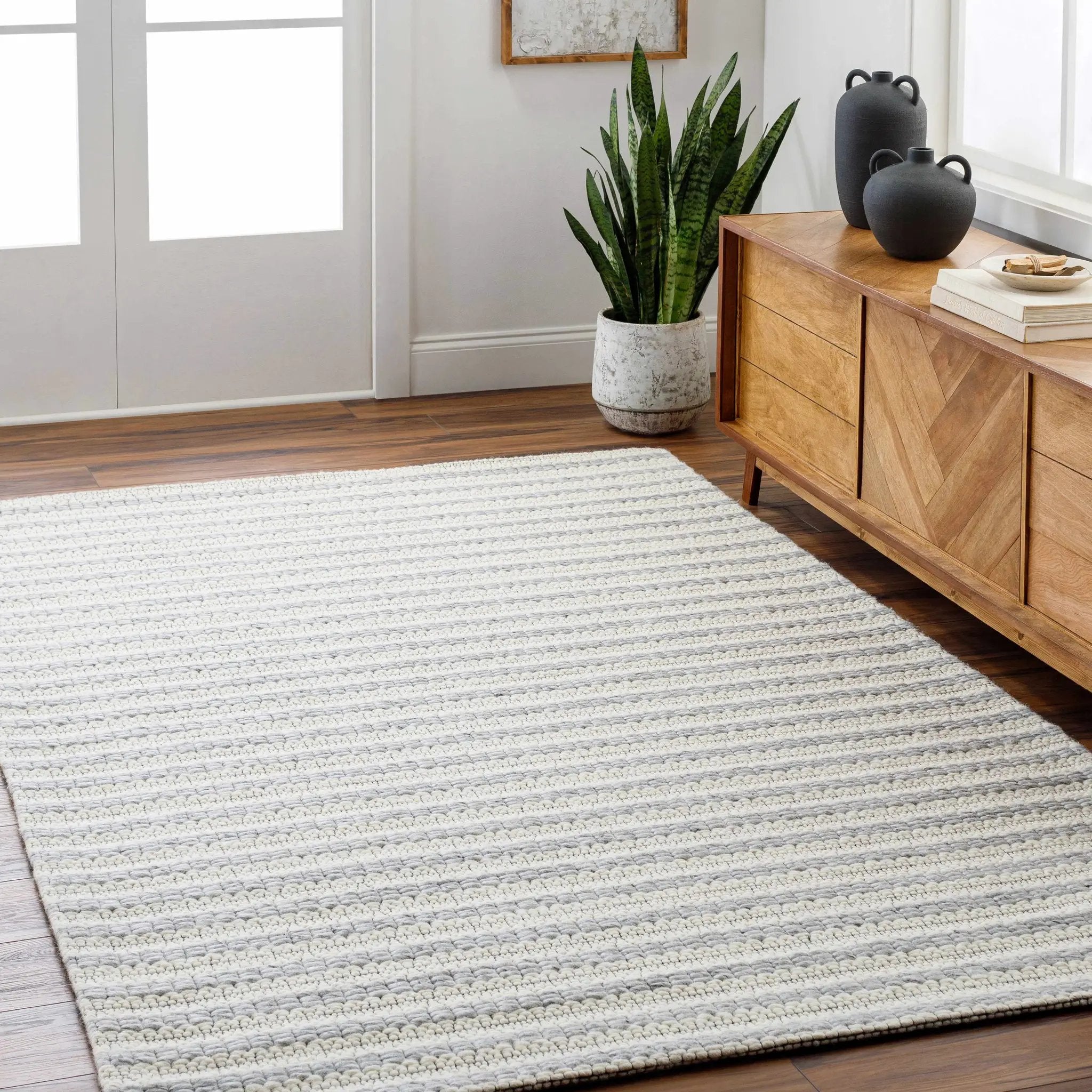 Laleh Gray Area Rug - Clearance by Boutique Rugs