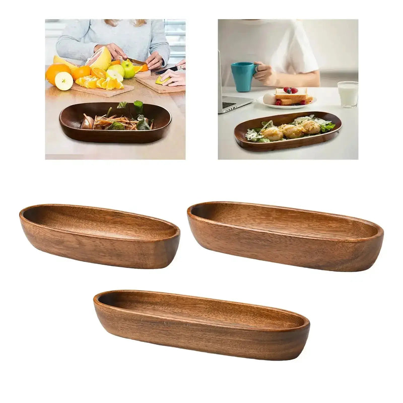 Serving Platter - Durable Wooden by House Of Avana