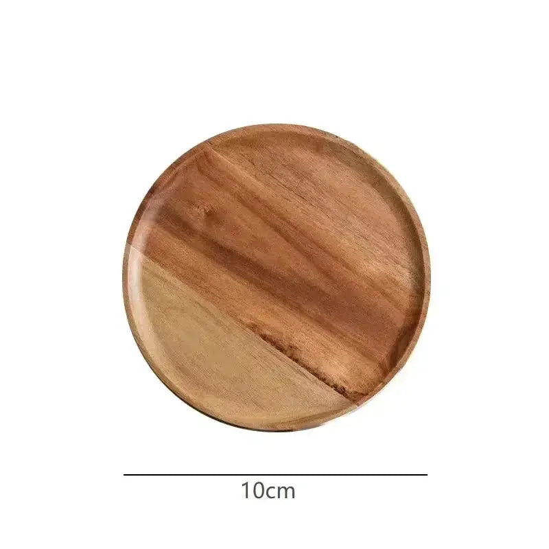 Serving Platter - Eco-Friendly Wood Round by House Of Avana