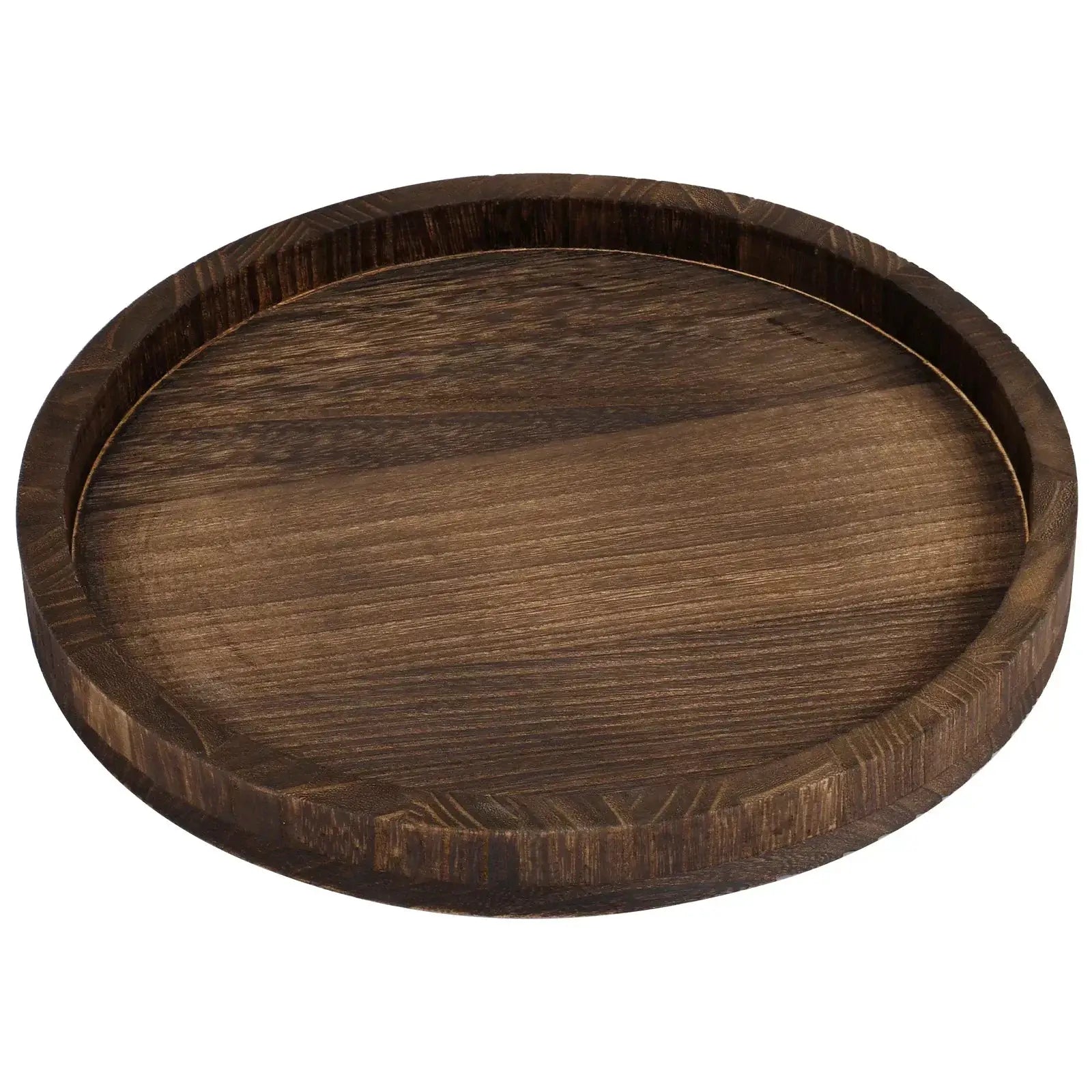 Serving Platter - Retro Wooden Round 30cm by House Of Avana