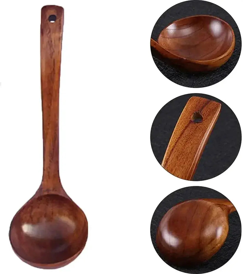 Serving Spoon - Handmade Wooden Large by House Of Avana