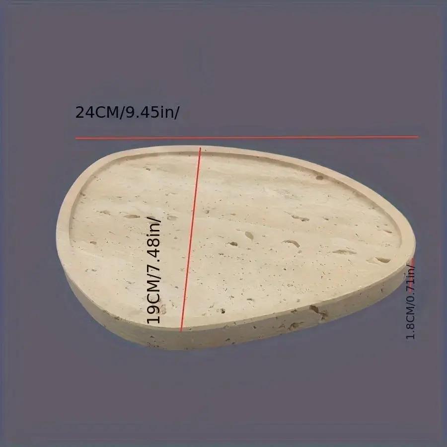 Serving Tray - Natural Yellow Stone by House Of Avana