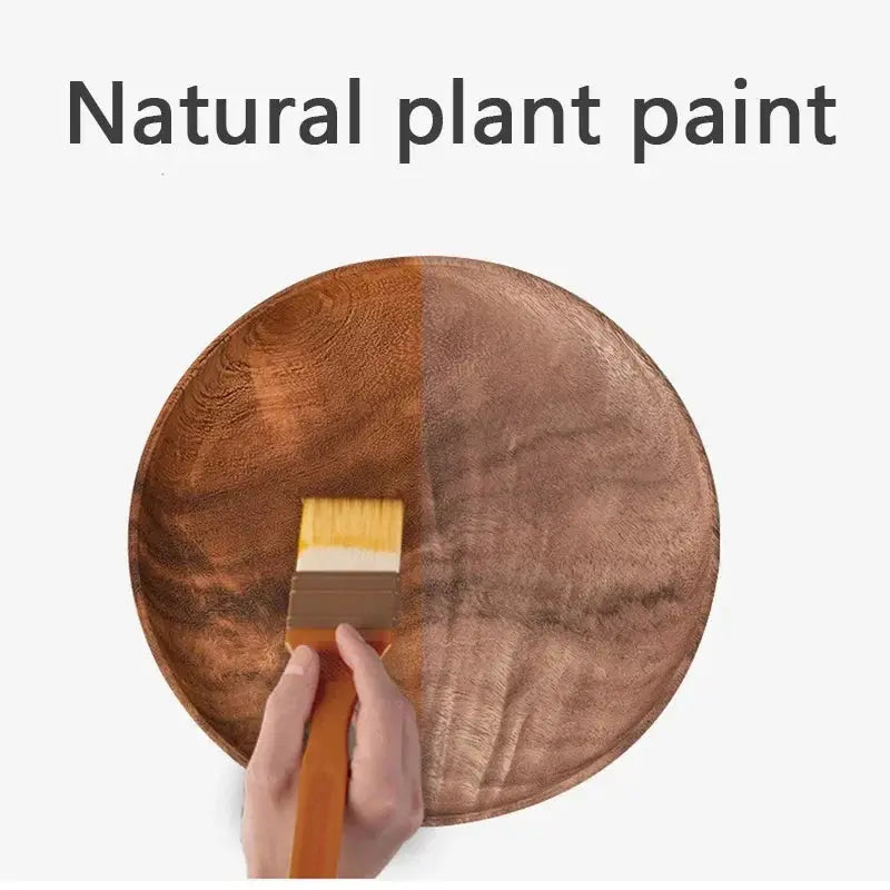 Serving Tray - Wooden Acacia Round by House Of Avana