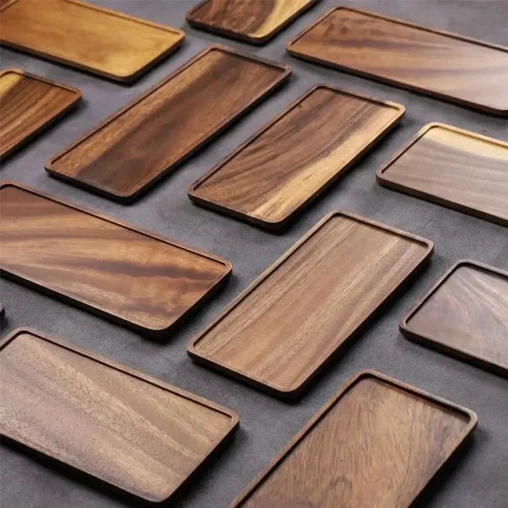 Serving Tray - Wooden Countertop by House Of Avana