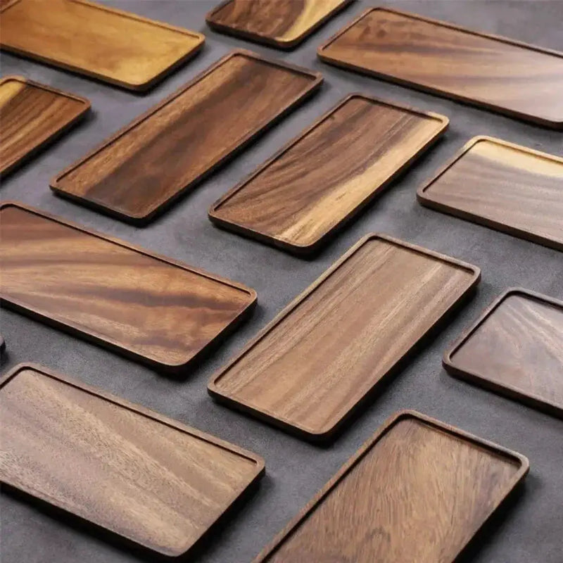 Serving Tray - Wooden Countertop by House Of Avana