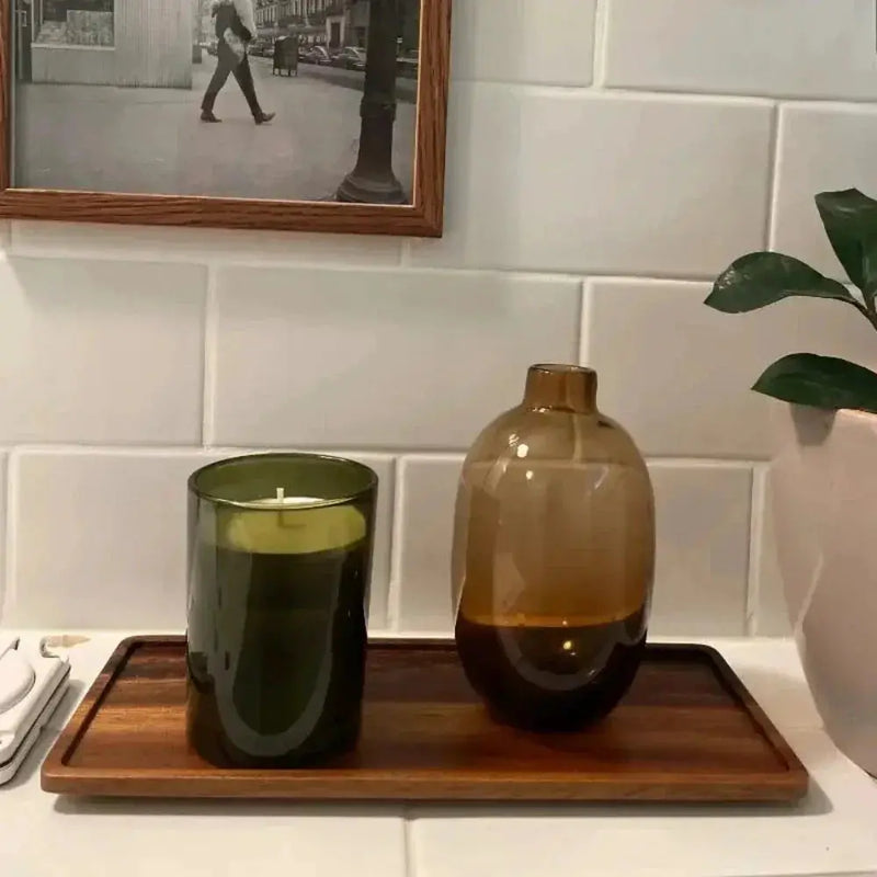 Serving Tray - Wooden Countertop by House Of Avana