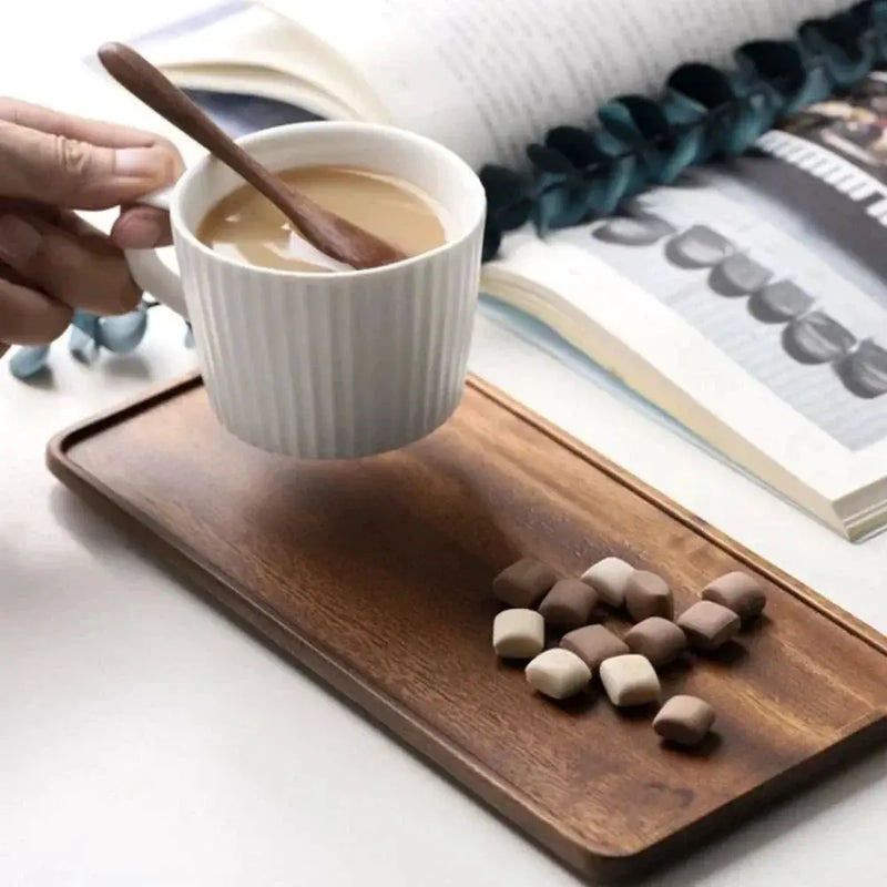 Serving Tray - Wooden Countertop by House Of Avana