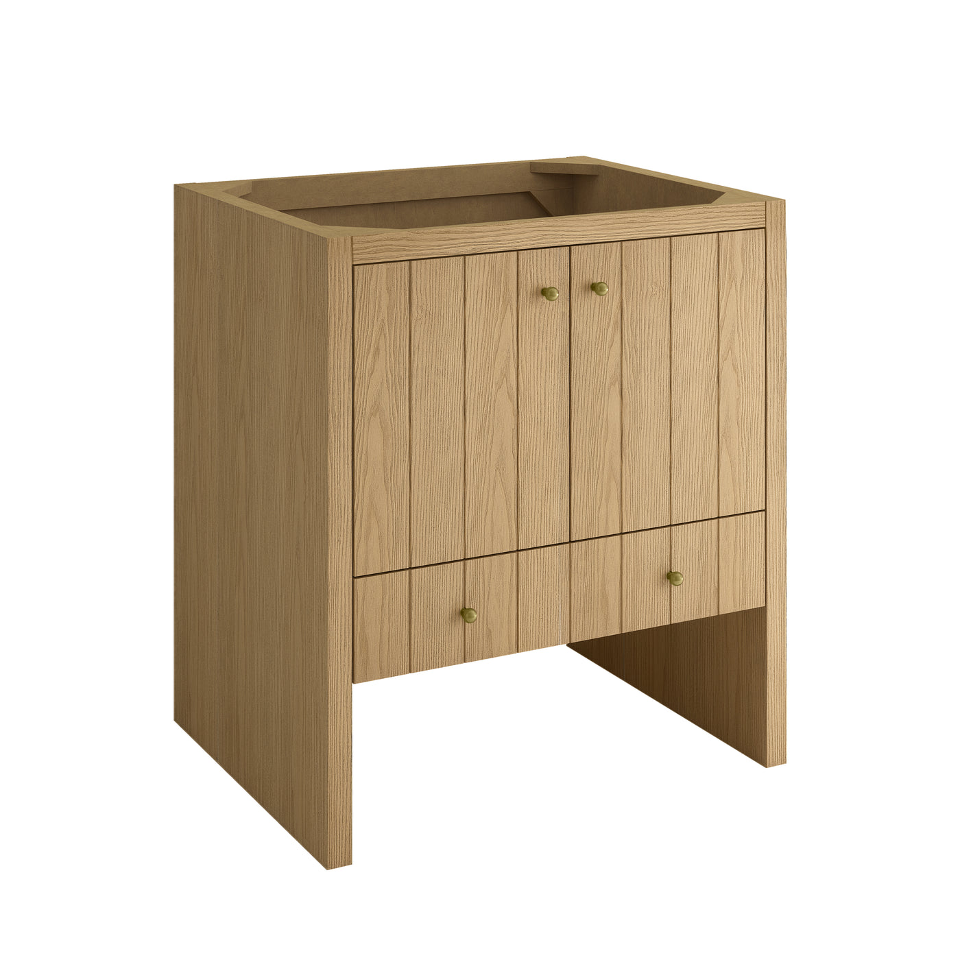 James Martin Hudson 30" Single Bathroom Vanity, Light Natural Oak, view 14