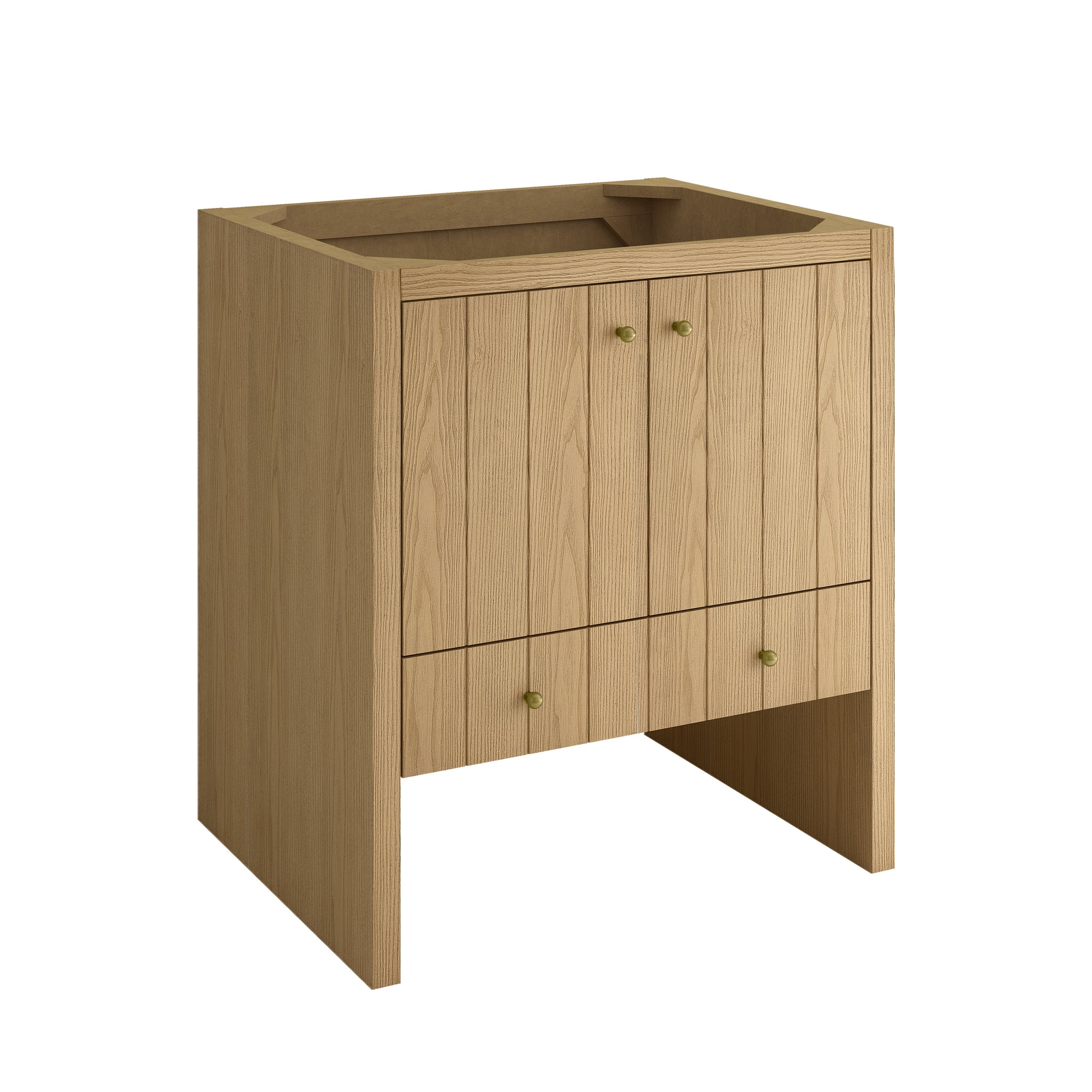 James Martin Hudson 30" Single Bathroom Vanity, Light Natural Oak, view 14