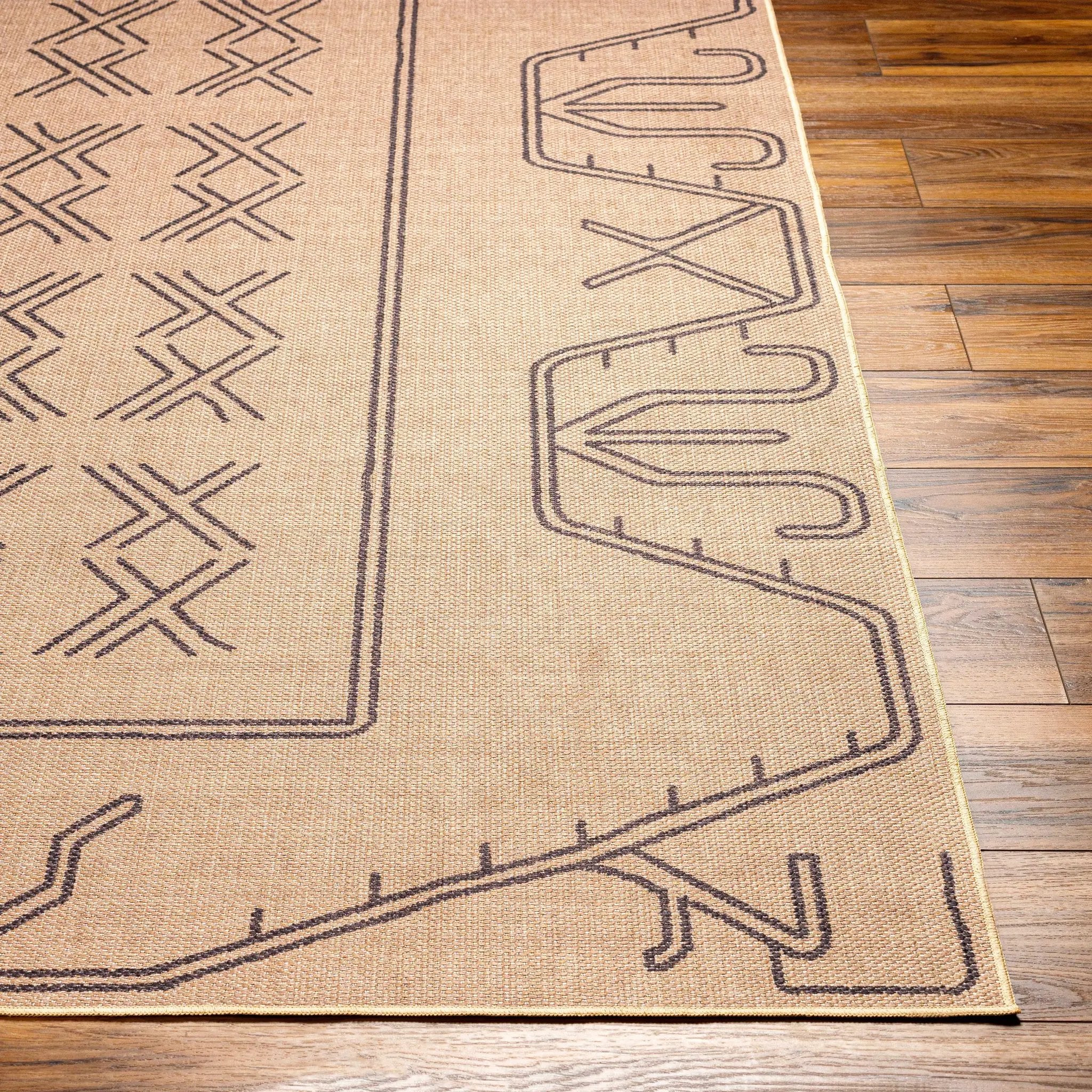 Anuja Washable Jutely Rug - Clearance by Boutique Rugs