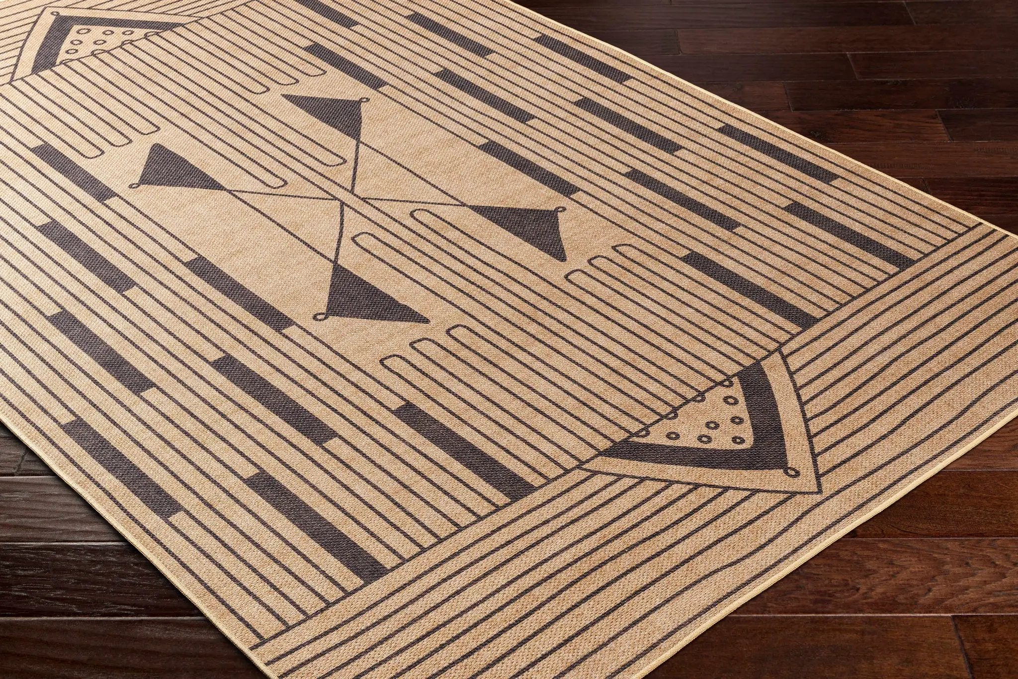 Atle Washable Jutely Rug - Clearance by Boutique Rugs