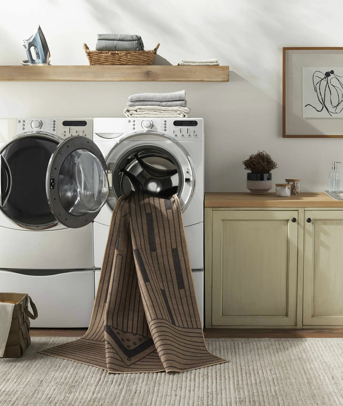 Atle Washable Jutely Rug - Clearance, photo 7 of 8
