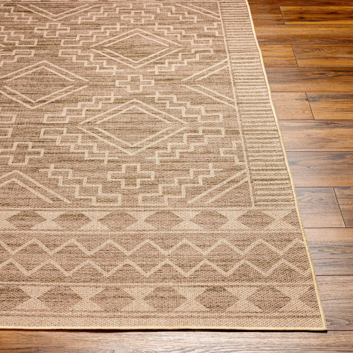 Halle Tan Washable Area Rug - Clearance, photo 16 of 17