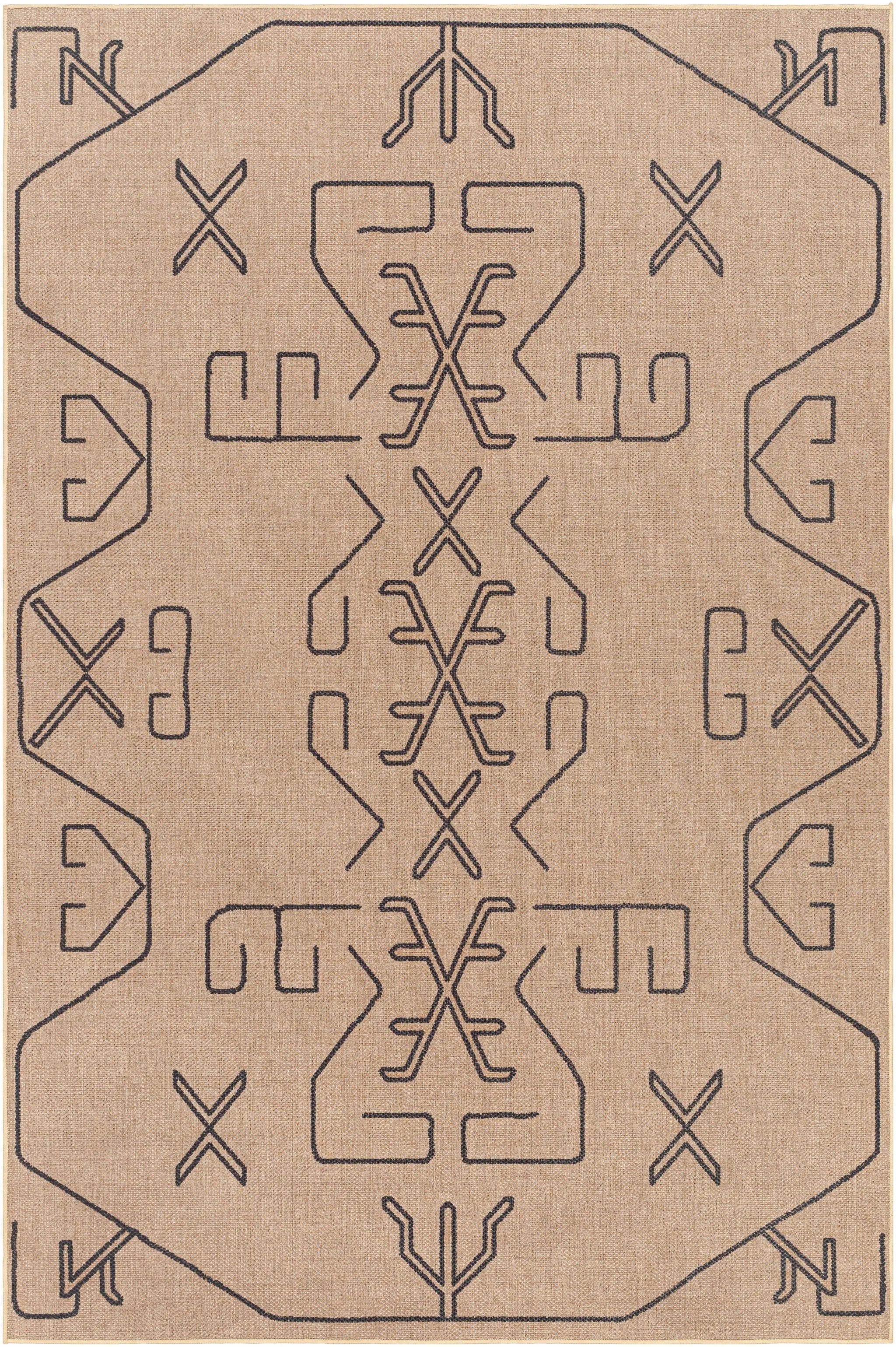 Hamid Washable Jutely Rug - Clearance by Boutique Rugs