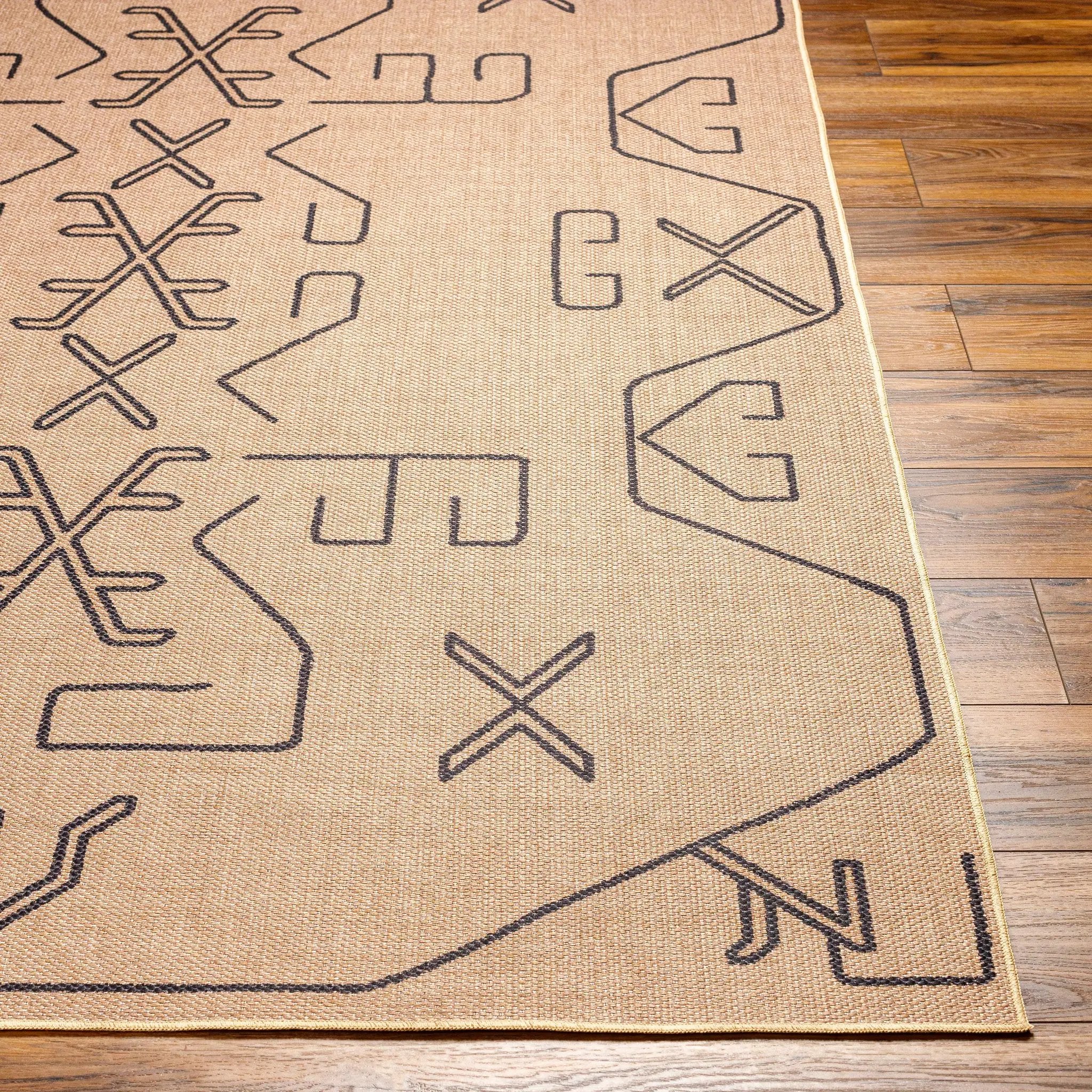 Hamid Washable Jutely Rug - Clearance by Boutique Rugs