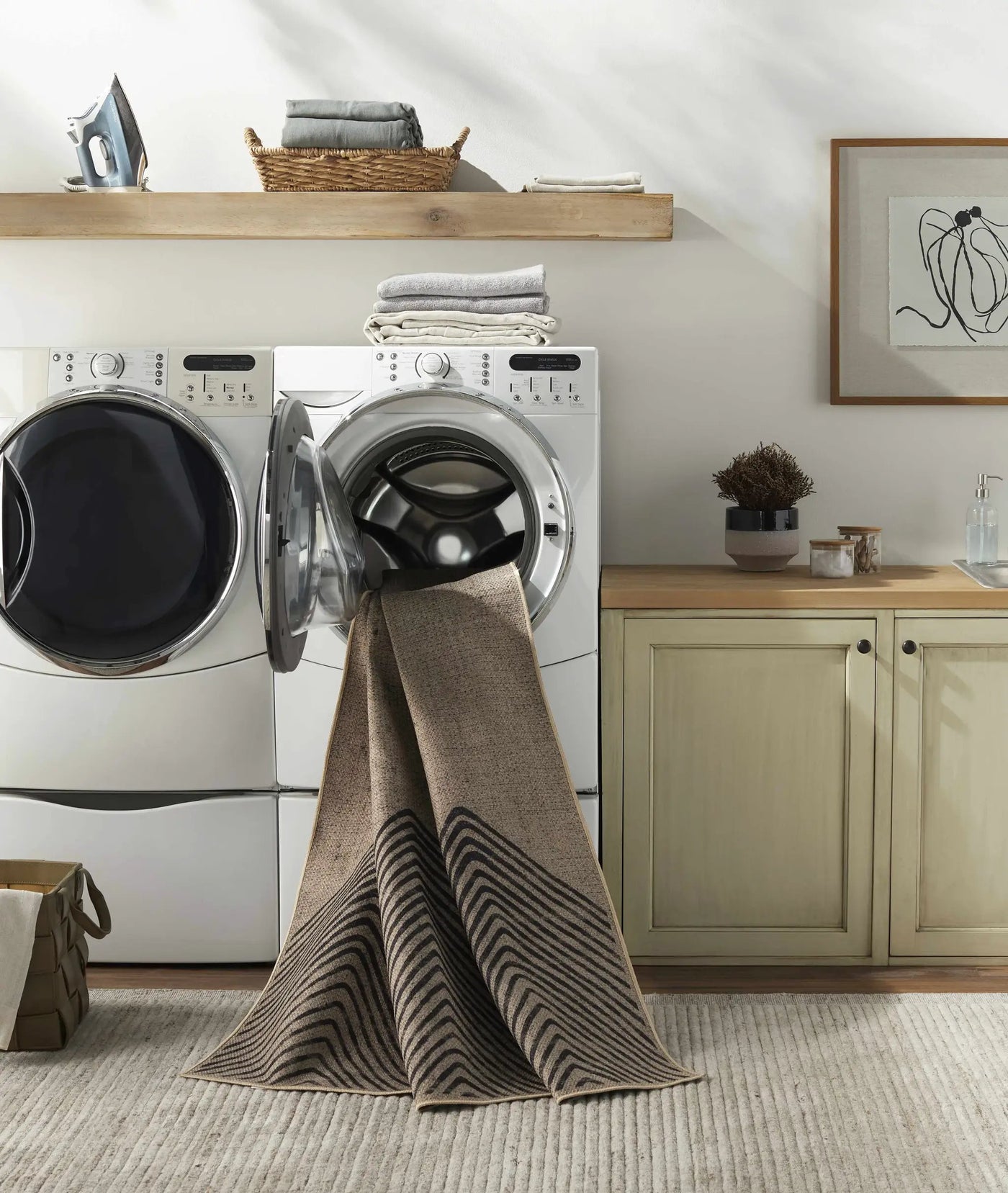 Suzy Washable Jutely Rug - Clearance by Boutique Rugs