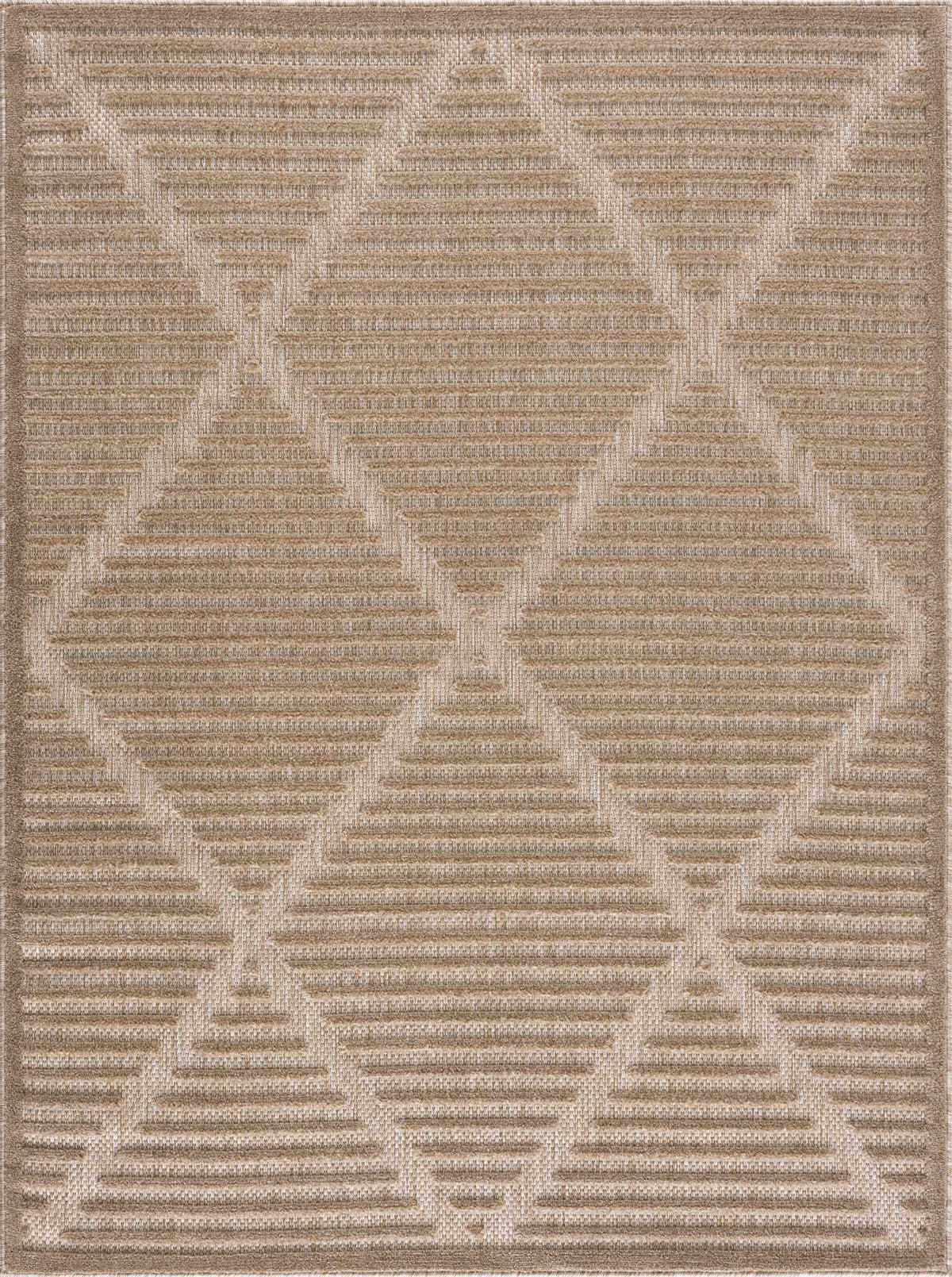 Anah Tan Outdoor Rug - Clearance